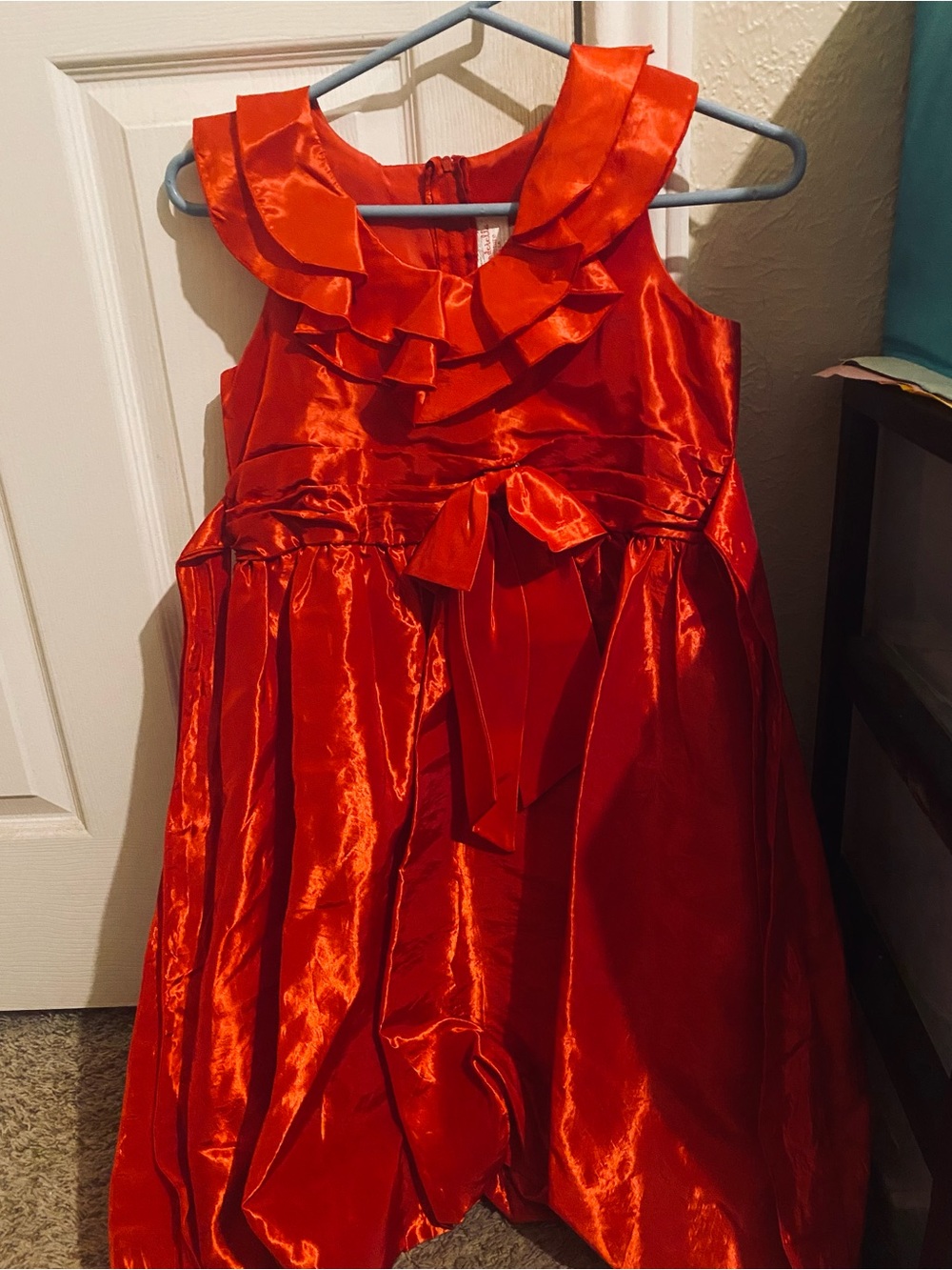 Kids formal red dress